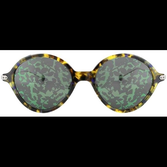 DIOR RUNWAY UMBRAGE Green Mirror?Leaf Sunglasses main image 6